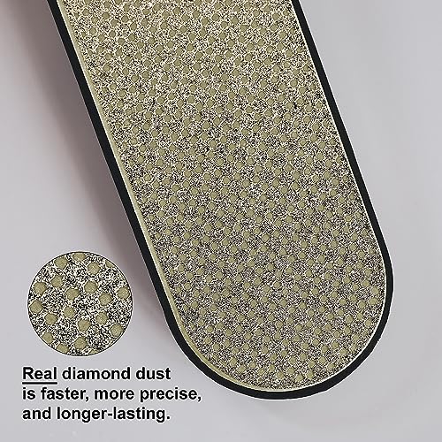 Caswell-Massey Diamond Dust Nail File, Washable Polished Steel, 7 Inch