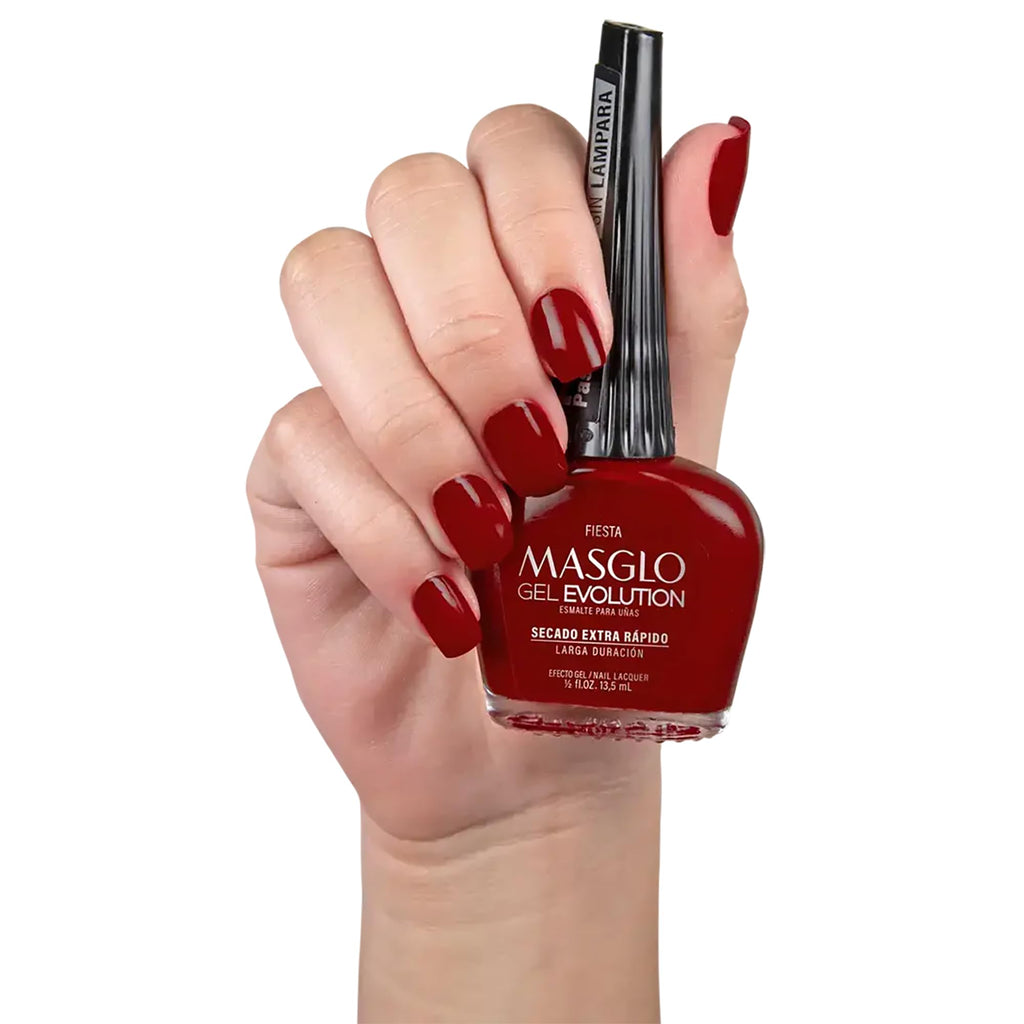 MASGLO Gel Evolution Nail Polish, No UV/LED Lamp Needed