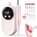 FLORAVIC Cordless Electric Nail Drill Machine Kit, 50000RPM