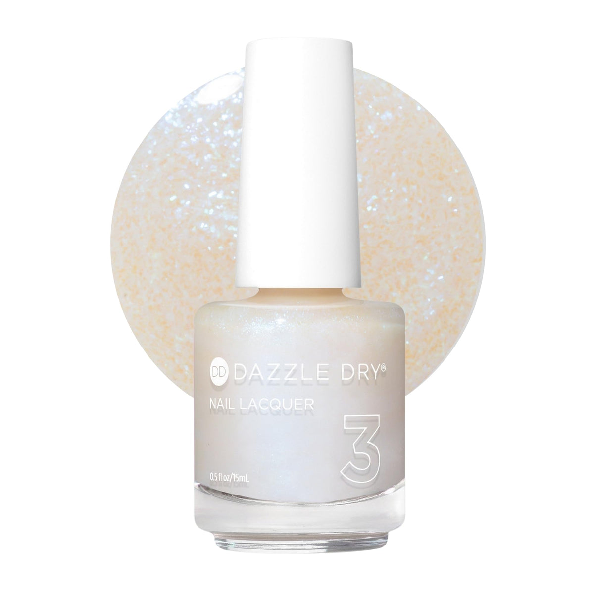 Dazzle Dry Nail Lacquer Step 3 – Inner Glow, 0.5 fl oz