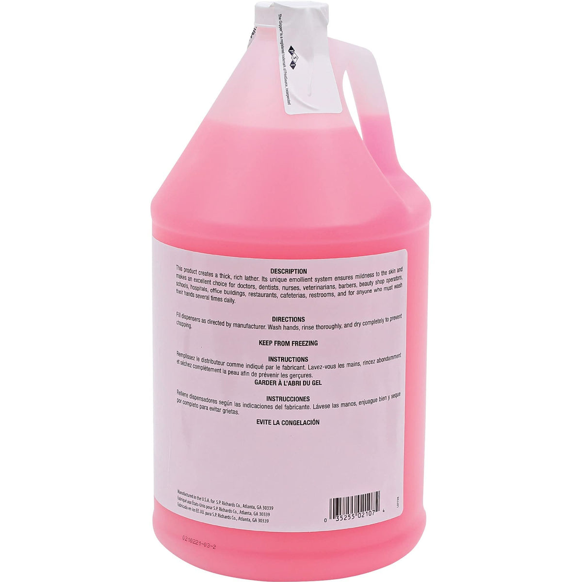 Genuine Joe Pink Lotion Hand Soap Refill, 1 Gallon, 4 Count
