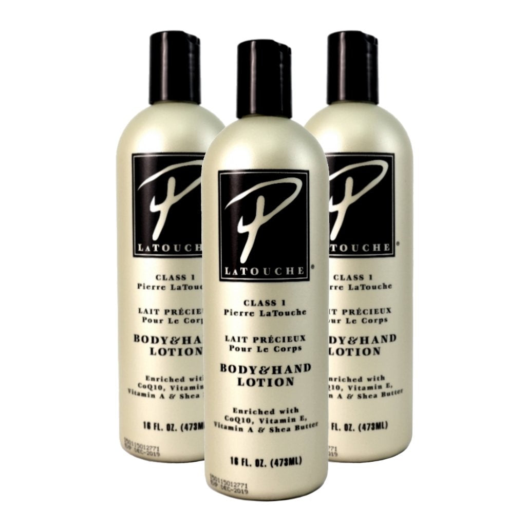 P. Latouche Body & Hand Lotion with CoQ10, 16 Ounce Pack of 3
