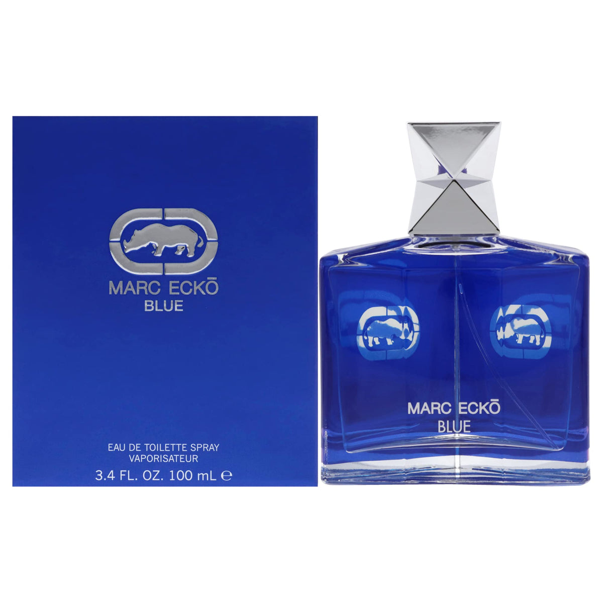 Marc Ecko Blue Eau de Toilette for Men, 3.4 fl oz Spray