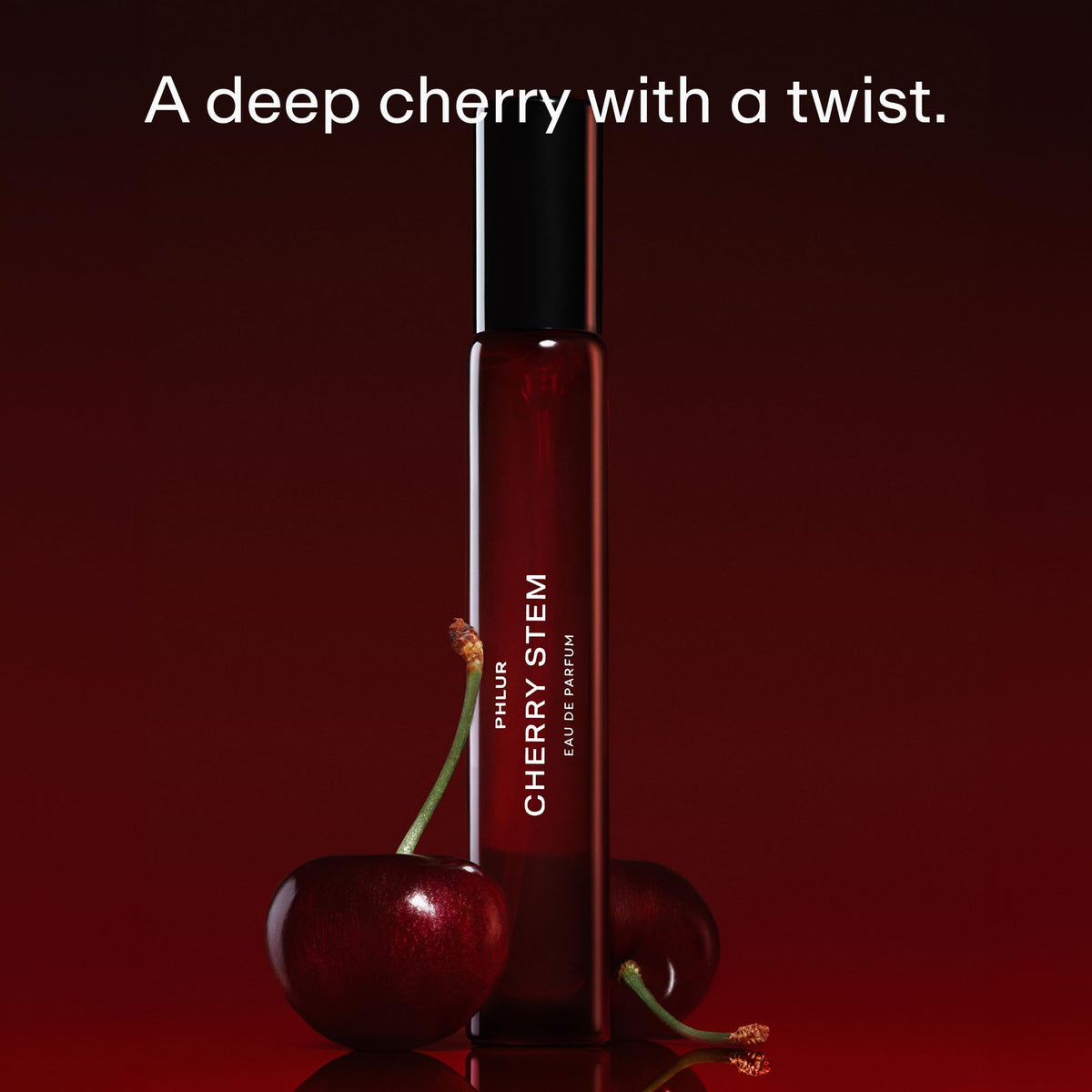 PHLUR Cherry Stem Eau de Parfum, Fruity Woody Cherry Perfume