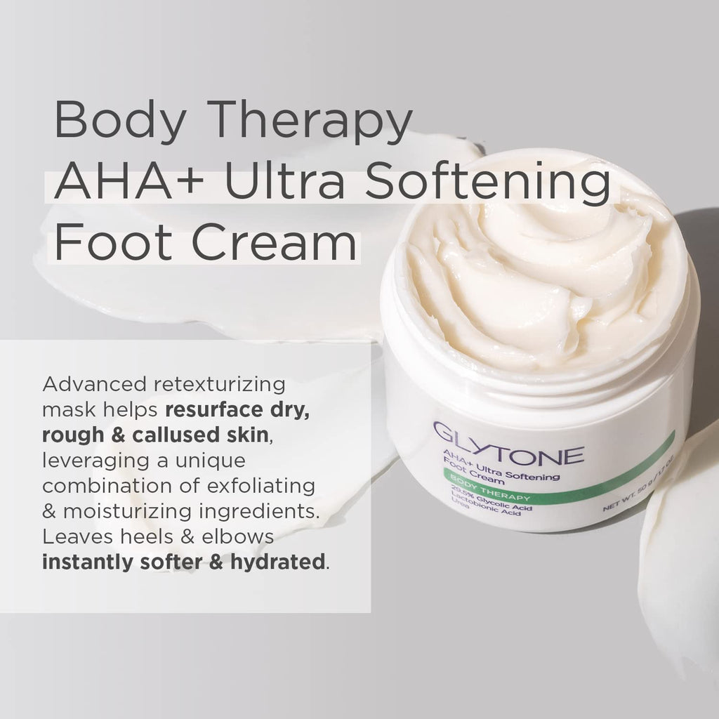 Glytone AHA+ Exfoliating Cream for Dry, Rough Skin - 1.7 Oz