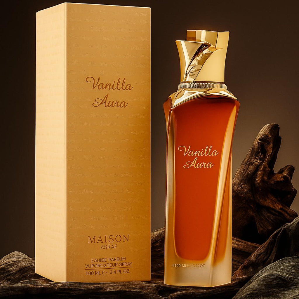 MAISON ASRAR Vanilla Aura Unisex Eau de Parfum, 3.4 Fl Oz