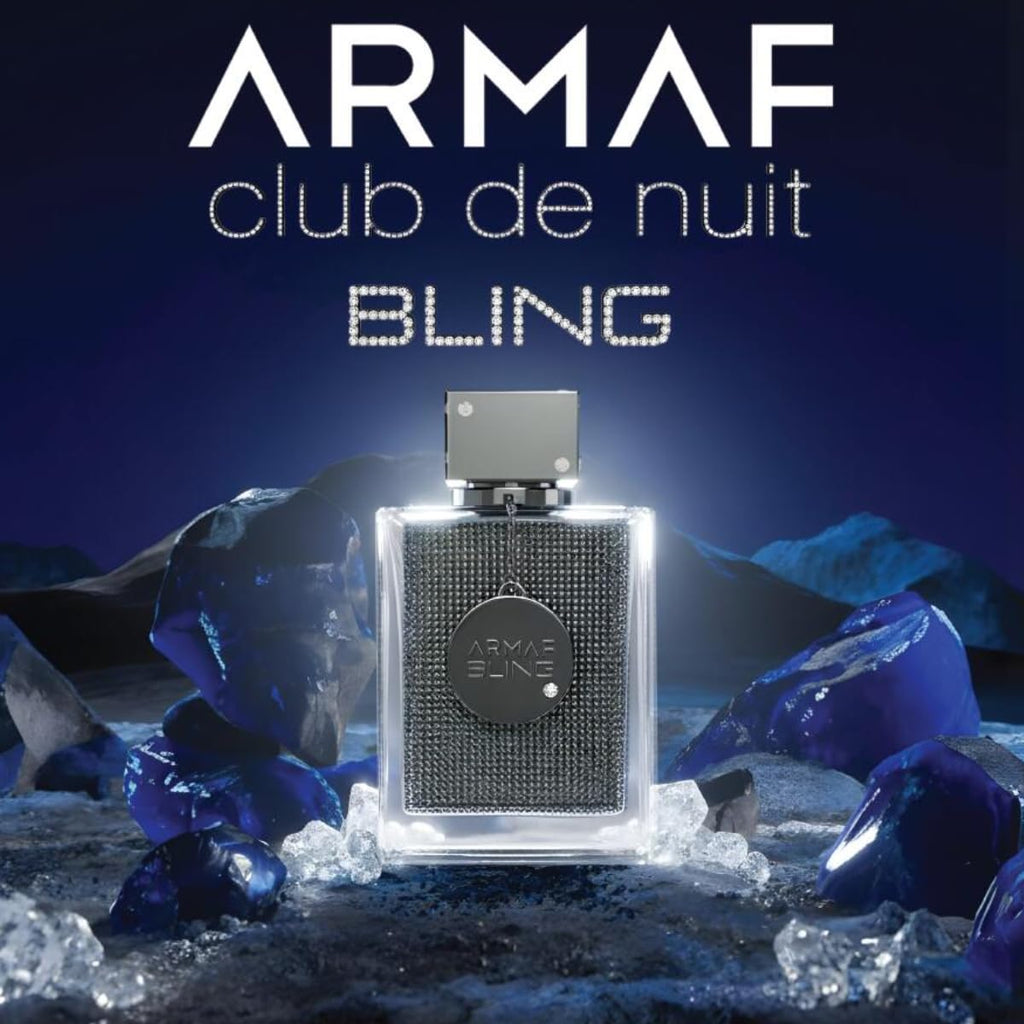 Club de Nuit Bling Eau de Parfum for Men, 2.5 Fl Oz