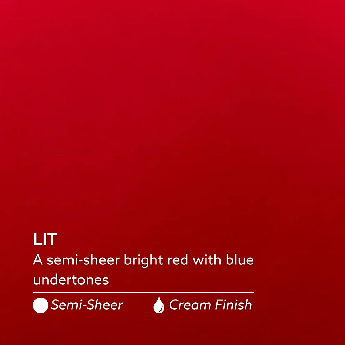 Dazzle Dry Nail Lacquer Step 3 – Lit Bright Red Cream, 0.5 fl oz