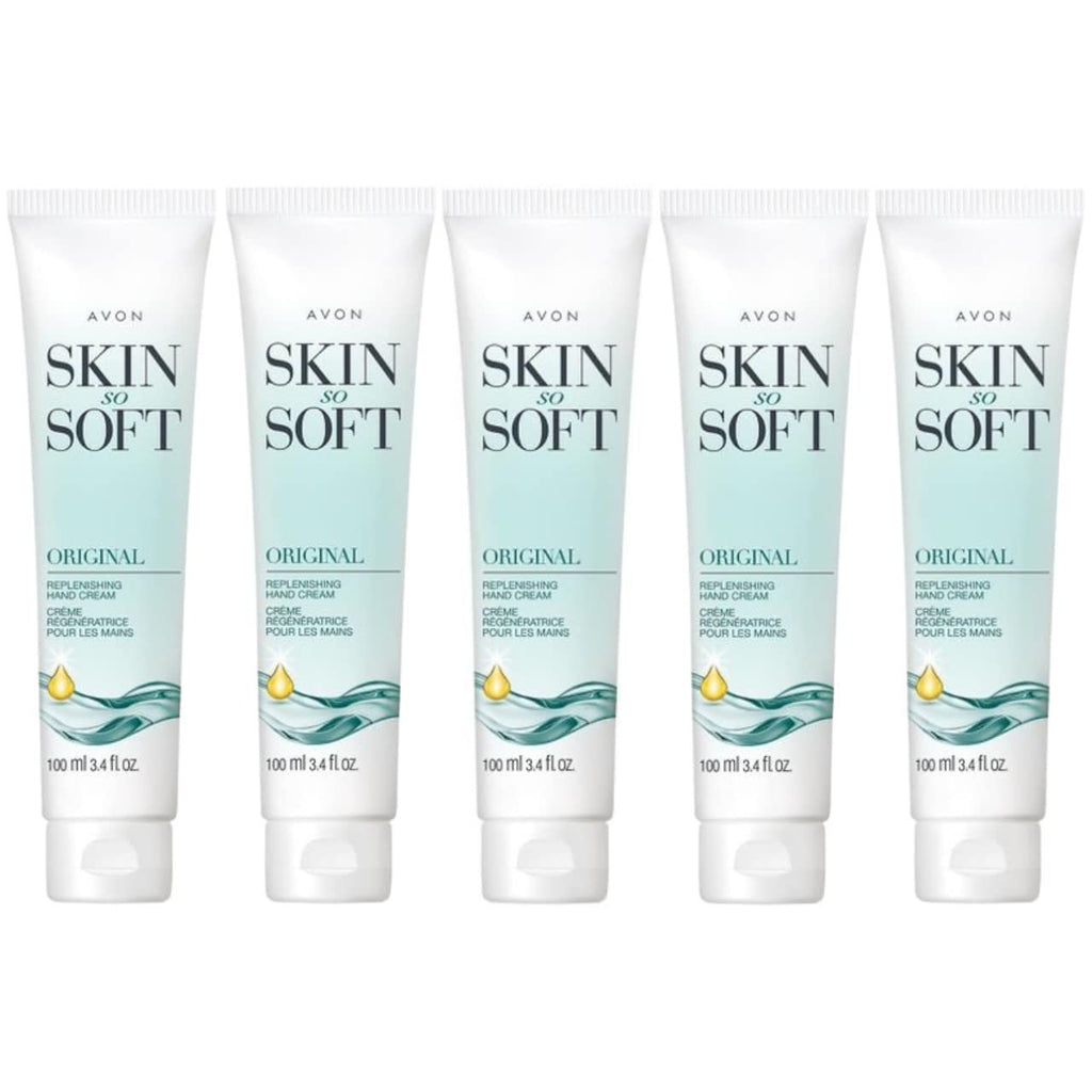 Avon Skin So Soft Original Replenishing Hand Cream, 17 Fl Oz