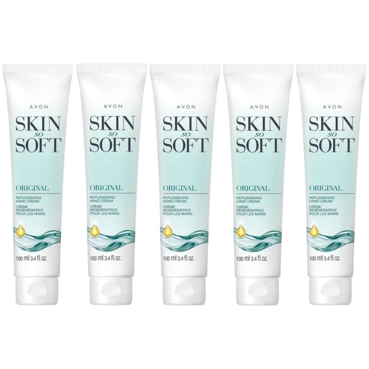 Avon Skin So Soft Original Replenishing Hand Cream, 17 Fl Oz