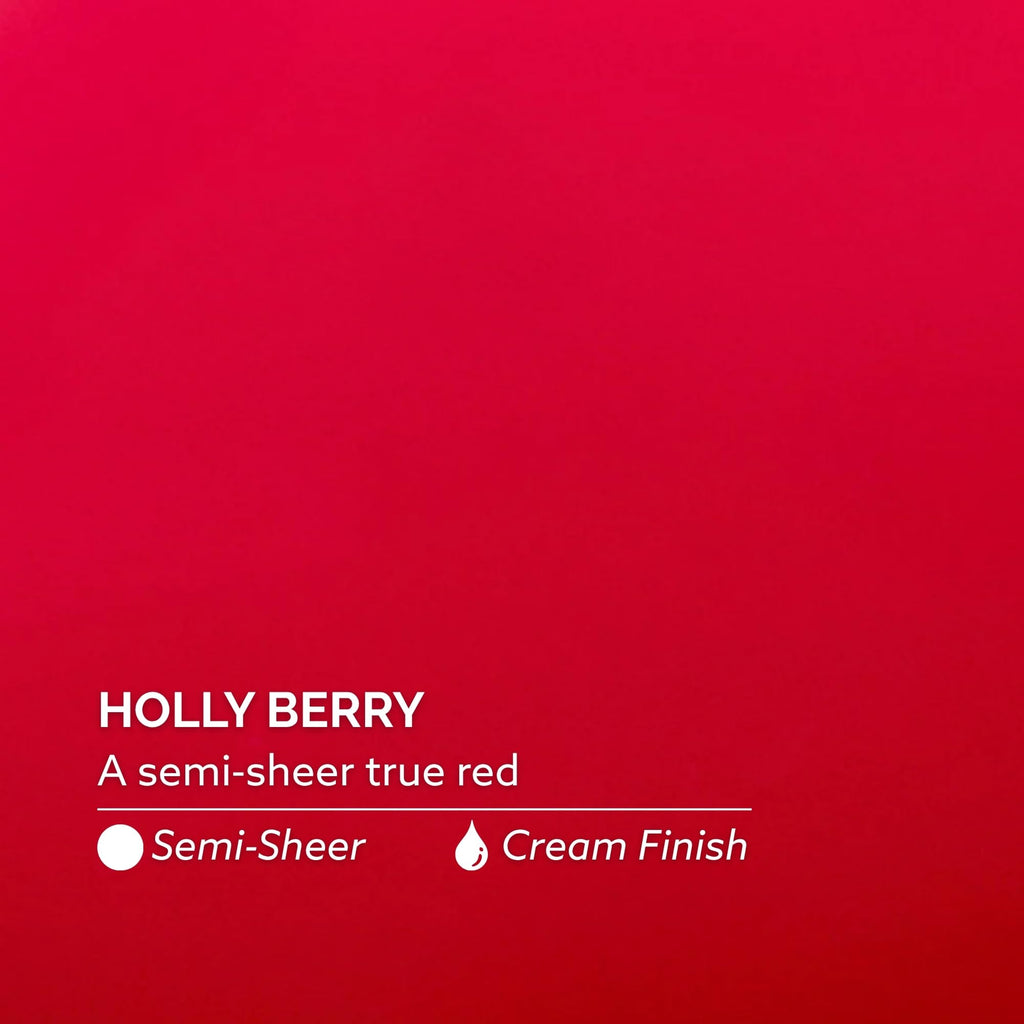 Dazzle Dry Nail Lacquer Step 3 Holly Berry True Red Cream Finish