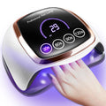 Gugusure 180W UV LED Nail Lamp with Touch Screen and Auto Sensor
