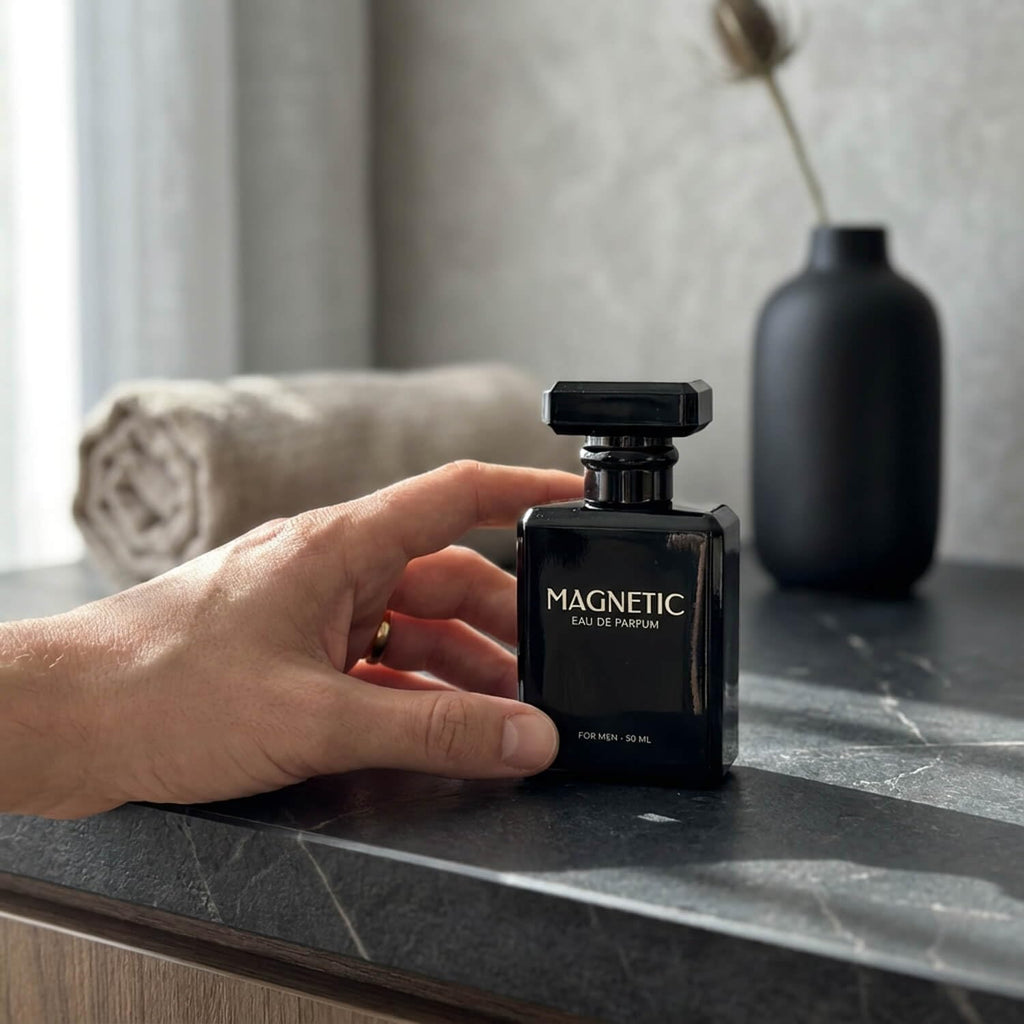 Magnetic Eau de Parfum for Men with Pheromone-Inspired FEROMAX Formula, 50mL