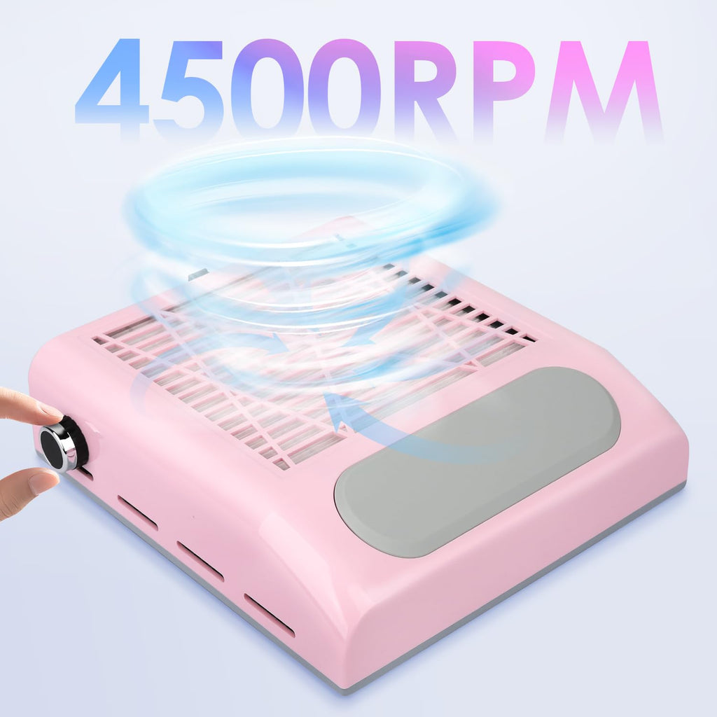 CoFashion Electric Nail Dust Collector Vacuum for Manicure