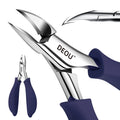 DEOU Professional Stainless Steel Toenail Clippers with Ergonomic Handle