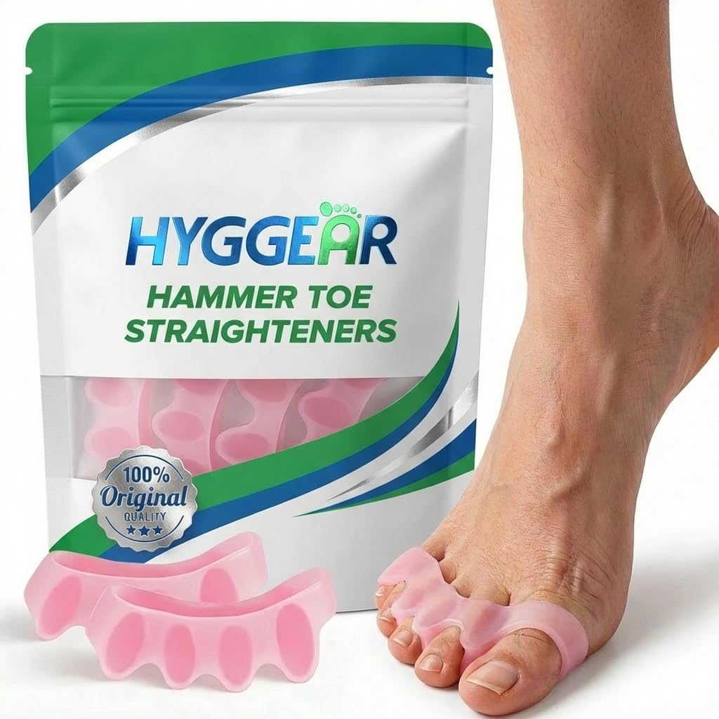 Silicone Gel Toe Separators for Women and Men