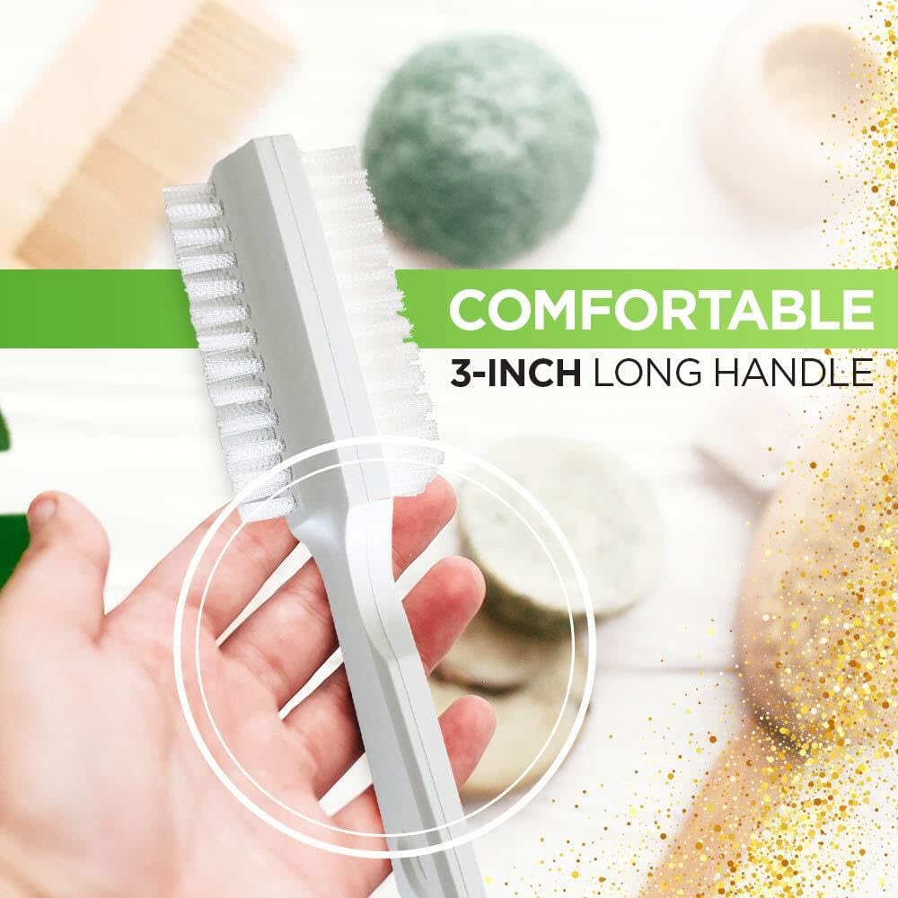 Fuller Brush Hand 'N Nail Brush with Double-Sided Nylon Bristles