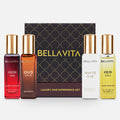 BellaVita OUD Experience Gift Set, 4 x 20ml Arabic Unisex Perfumes