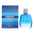 Missoni Wave Men Eau de Toilette Spray, Citrus Aromatic Fragrance, 3.4 Fl Oz