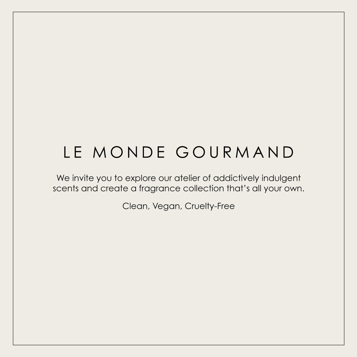 Le Monde Gourmand Eau de Parfum Fragrance