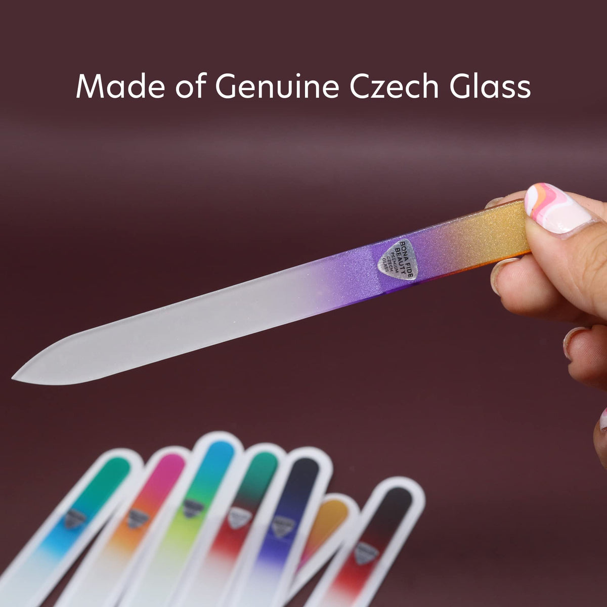 Bona Fide Beauty Czech Glass Nail Files