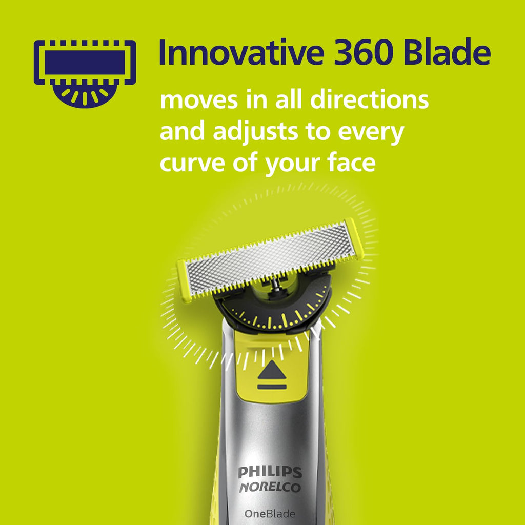 Philips Norelco OneBlade 360 Genuine Replacement Blades