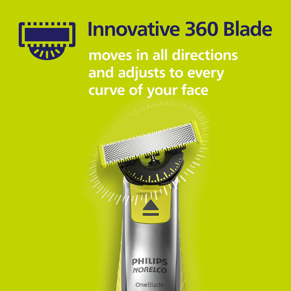 Philips Norelco OneBlade 360 Genuine Replacement Blades