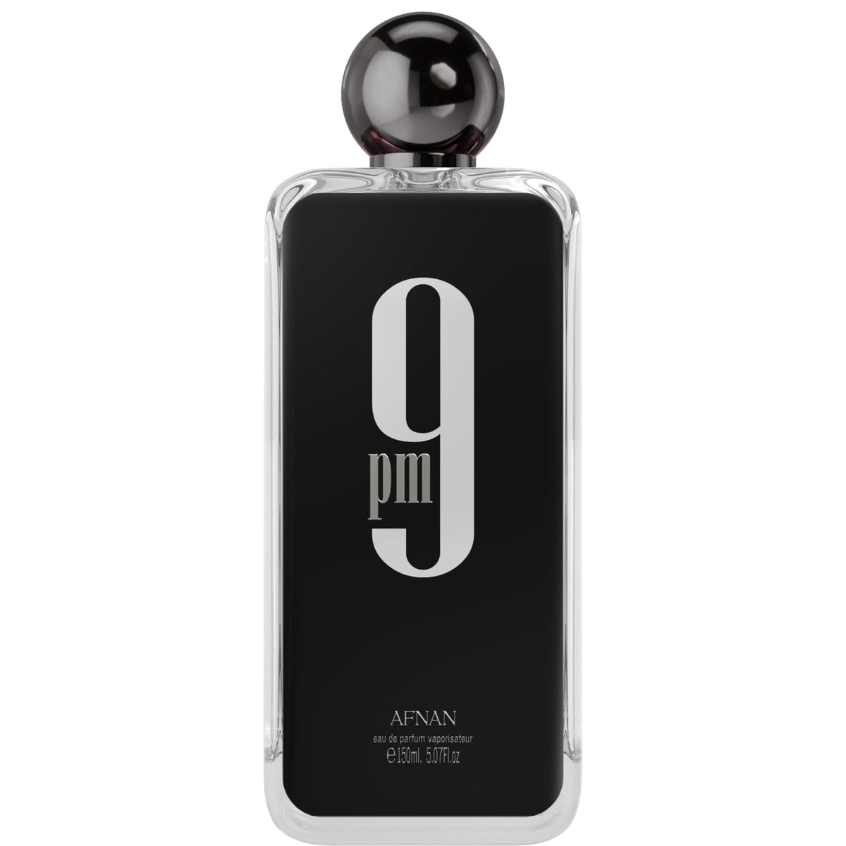 Afnan 9 PM Rebel Eau De Parfum for Men, 5 fl oz