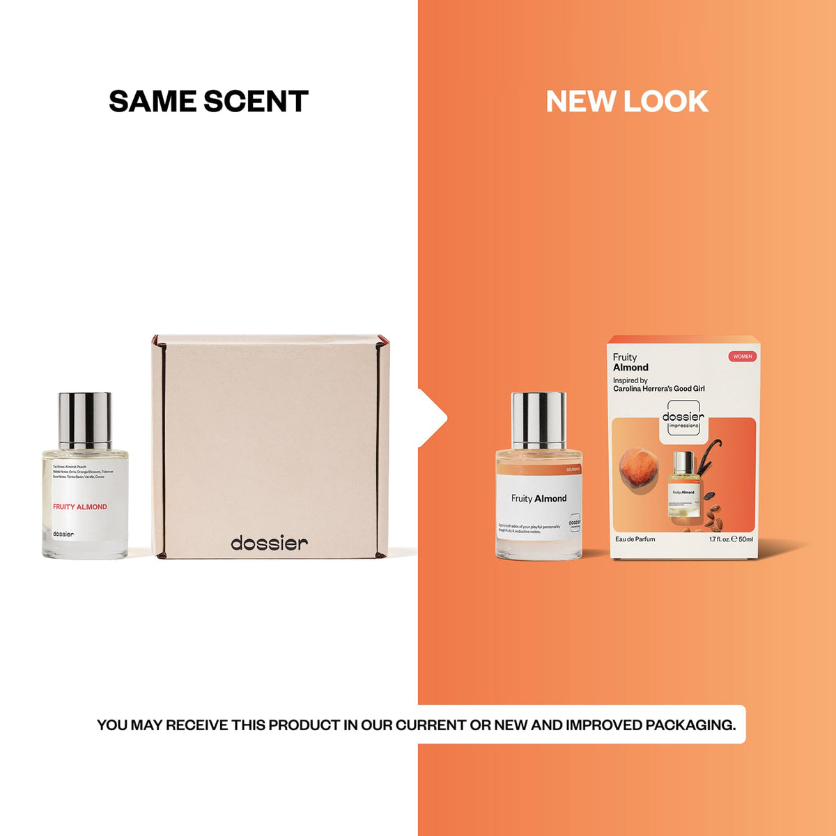 Dossier Fruity Almond Eau de Parfum for Women