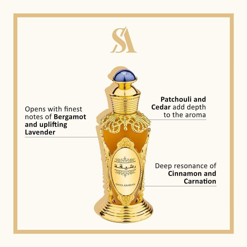 Swiss Arabian Rasheeqa Luxury Alcohol-Free Perfume Oil