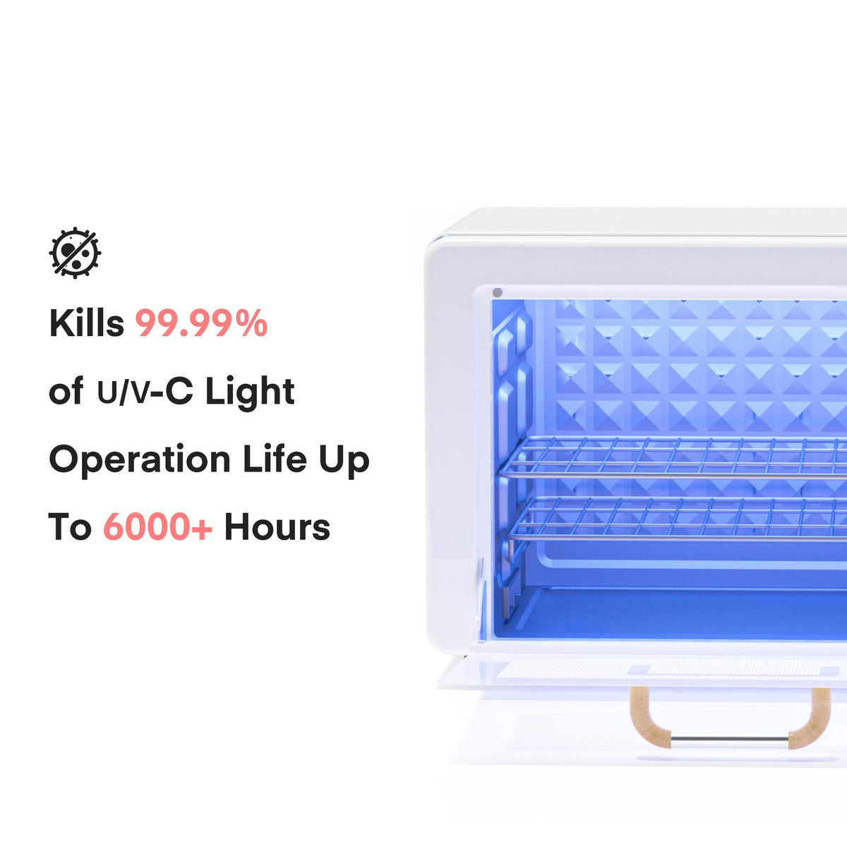 Yofuly 10L Hot Air Cabinet for Nail Tools, Aluminum Alloy Organizer