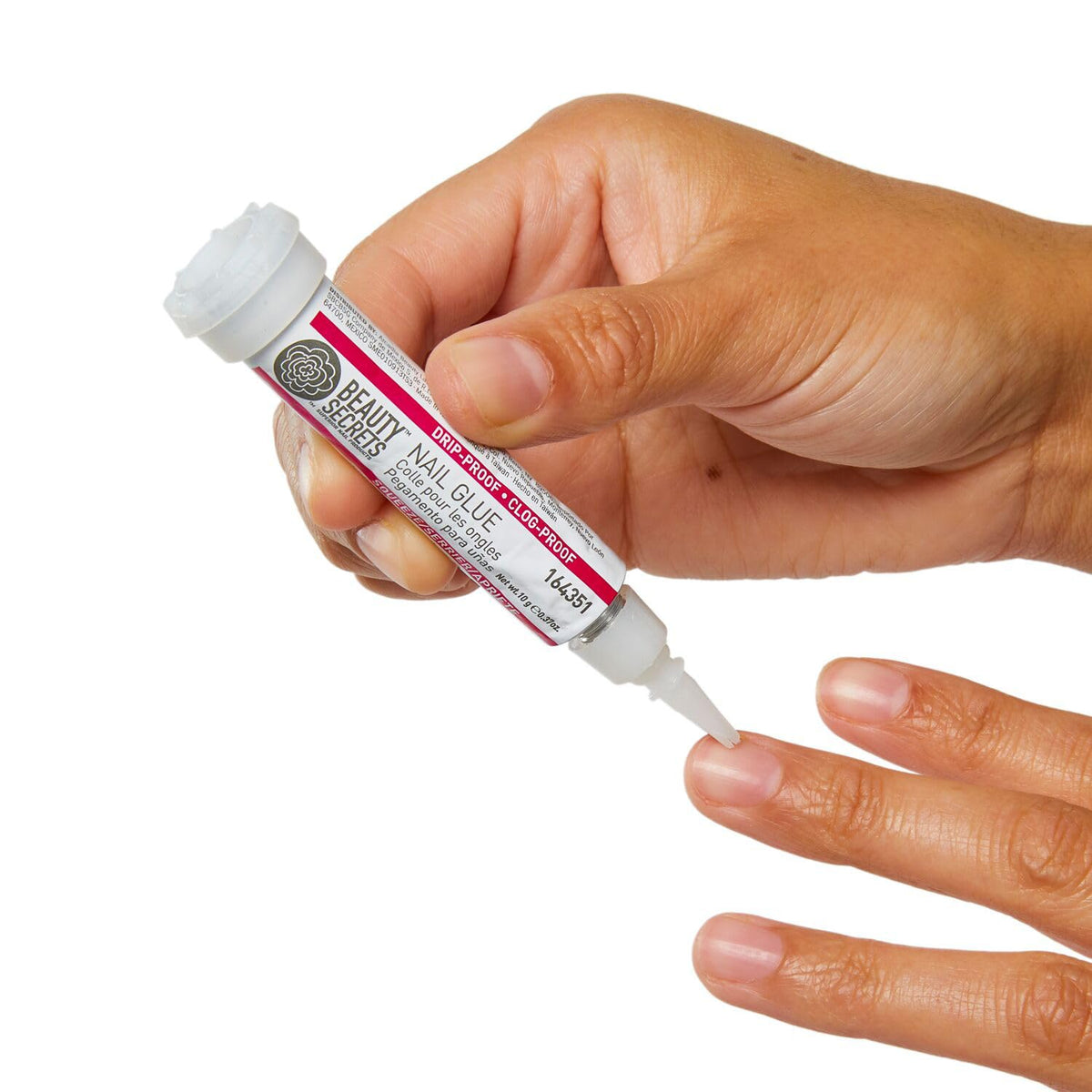 Beauty Secrets Nail Glue Pen, Drip- and Clog-Resistant Formula