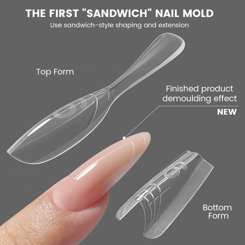 YOKEFELLOW Original Sandwich Nail Extension Dual Forms