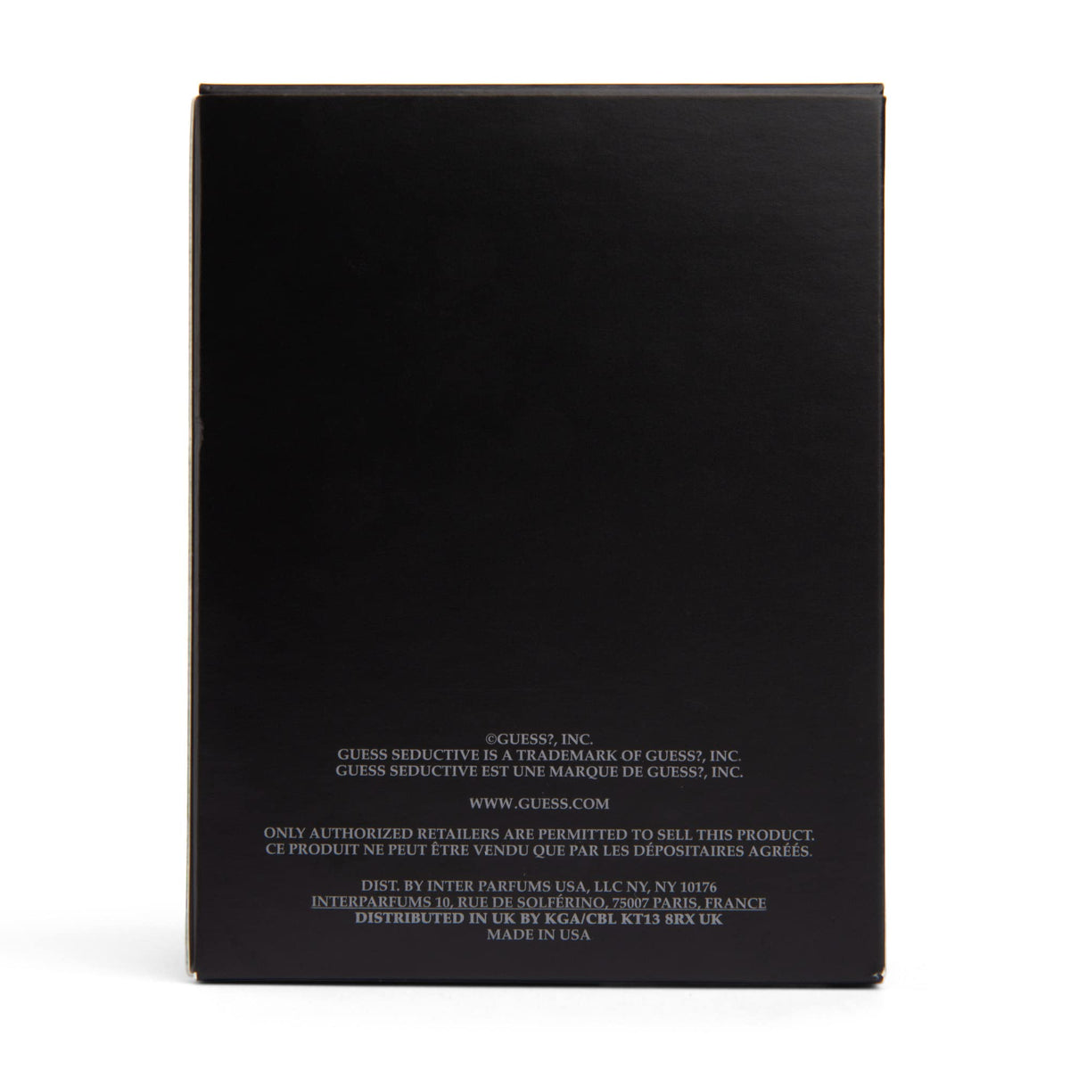 Guess Seductive Homme Noir Eau de Toilette