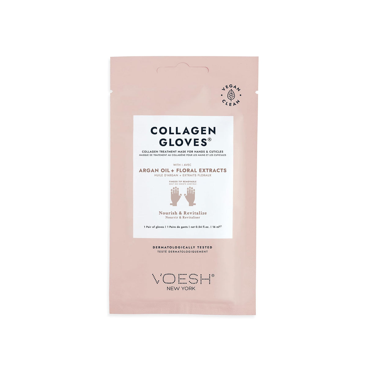 Voesh Collagen Gloves and Socks, Single-Use Hand and Foot Treatment