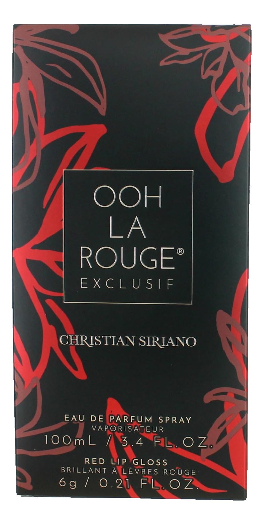 Ooh La Rouge Exclusif by Christian Siriano Women's 2-Piece Gift Set