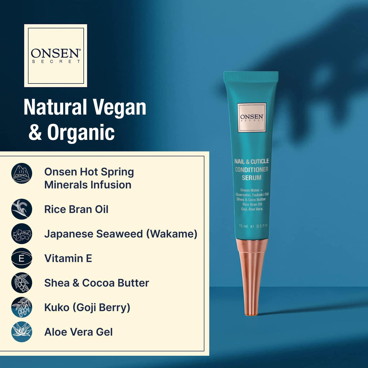 Onsen Secret Nail Care Kit - Nail Strengthening & Shine