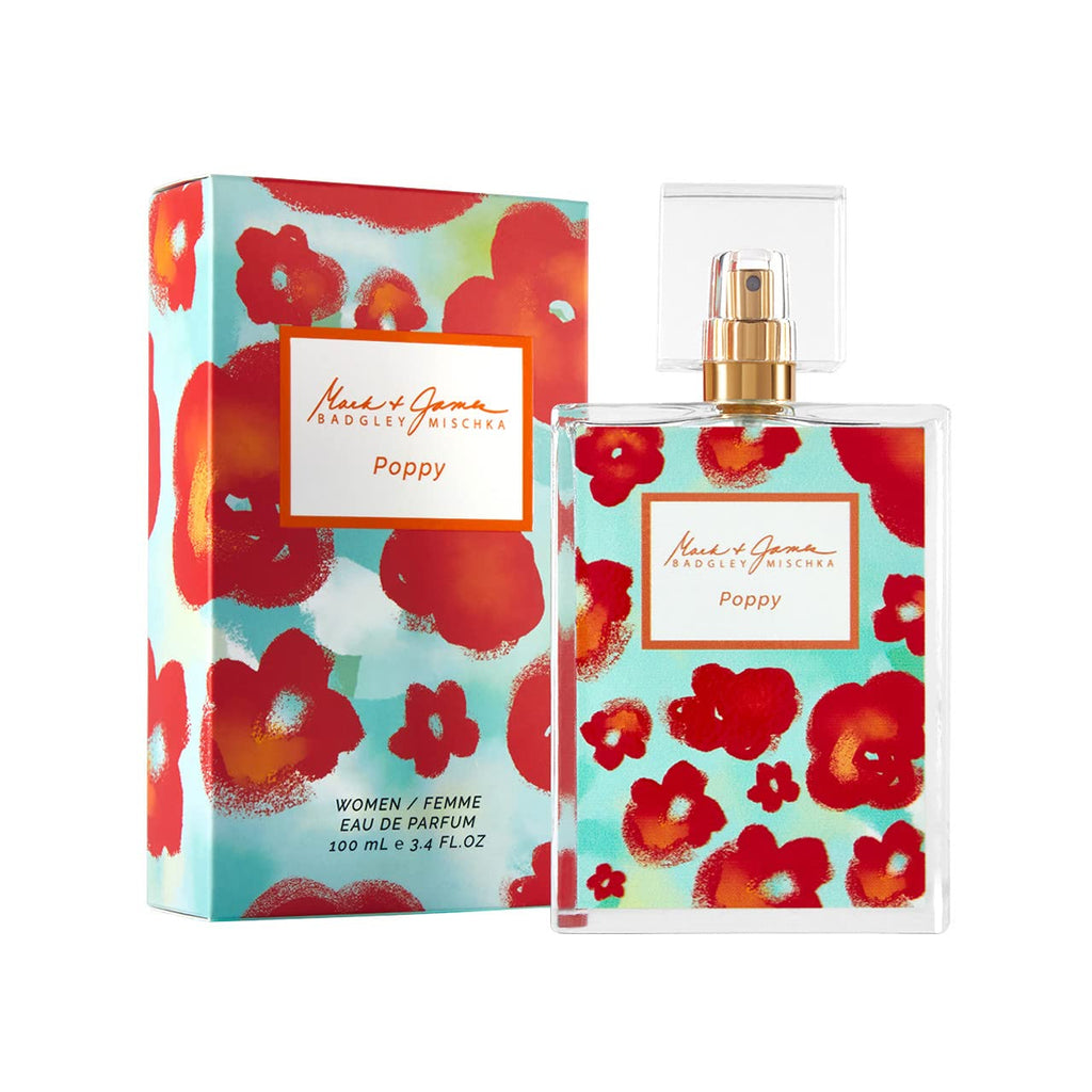 Badgley Mischka Poppy Eau de Parfum for Women, 3.4 oz / 100 ml