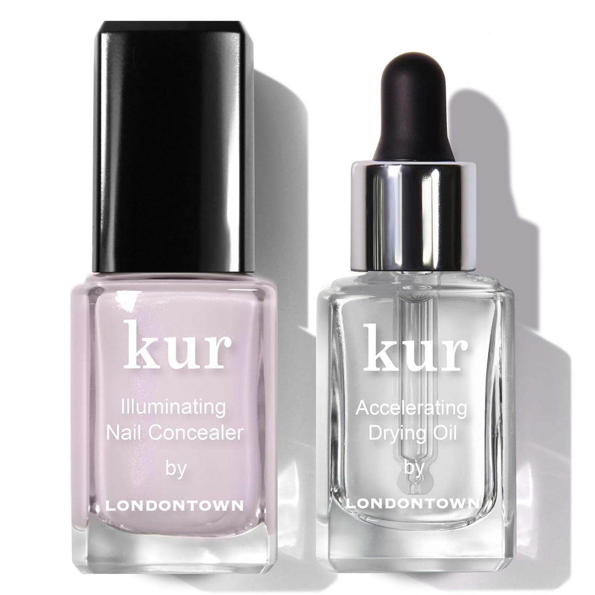 LONDONTOWN kur 2-Piece Nail Concealer and Drying Oil Set