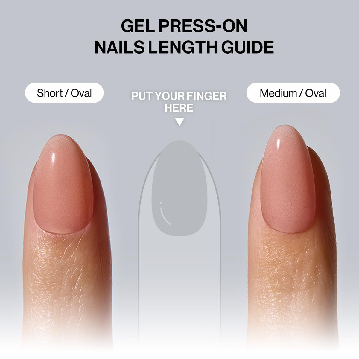 ohora Real Gel Press-On Nails – No UV Lamp, No Glue