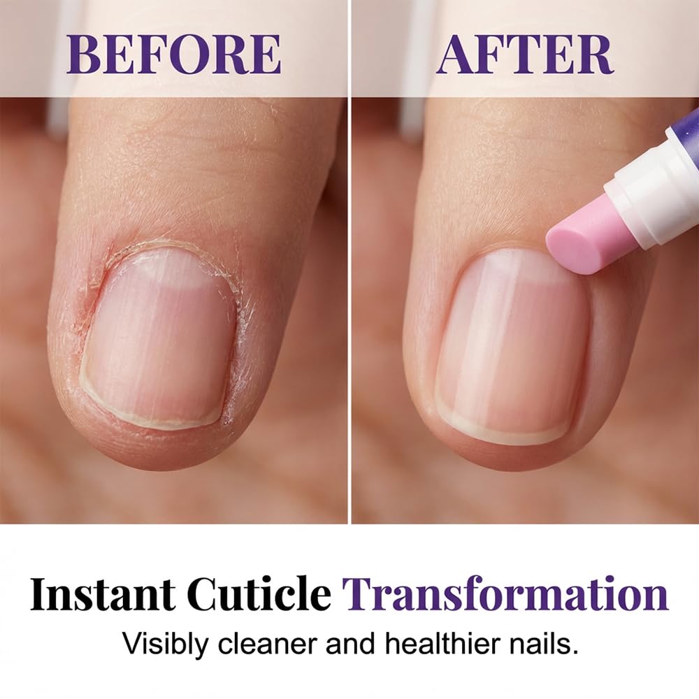 4-in-1 Cuticle Pusher Pen with Micro-Dosing Oil and Ceramic Tip