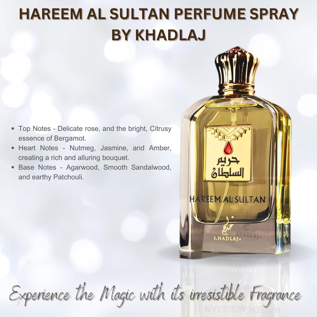 Khadlaj Hareem Al Sultan Gold Eau de Parfum Spray for Unisex