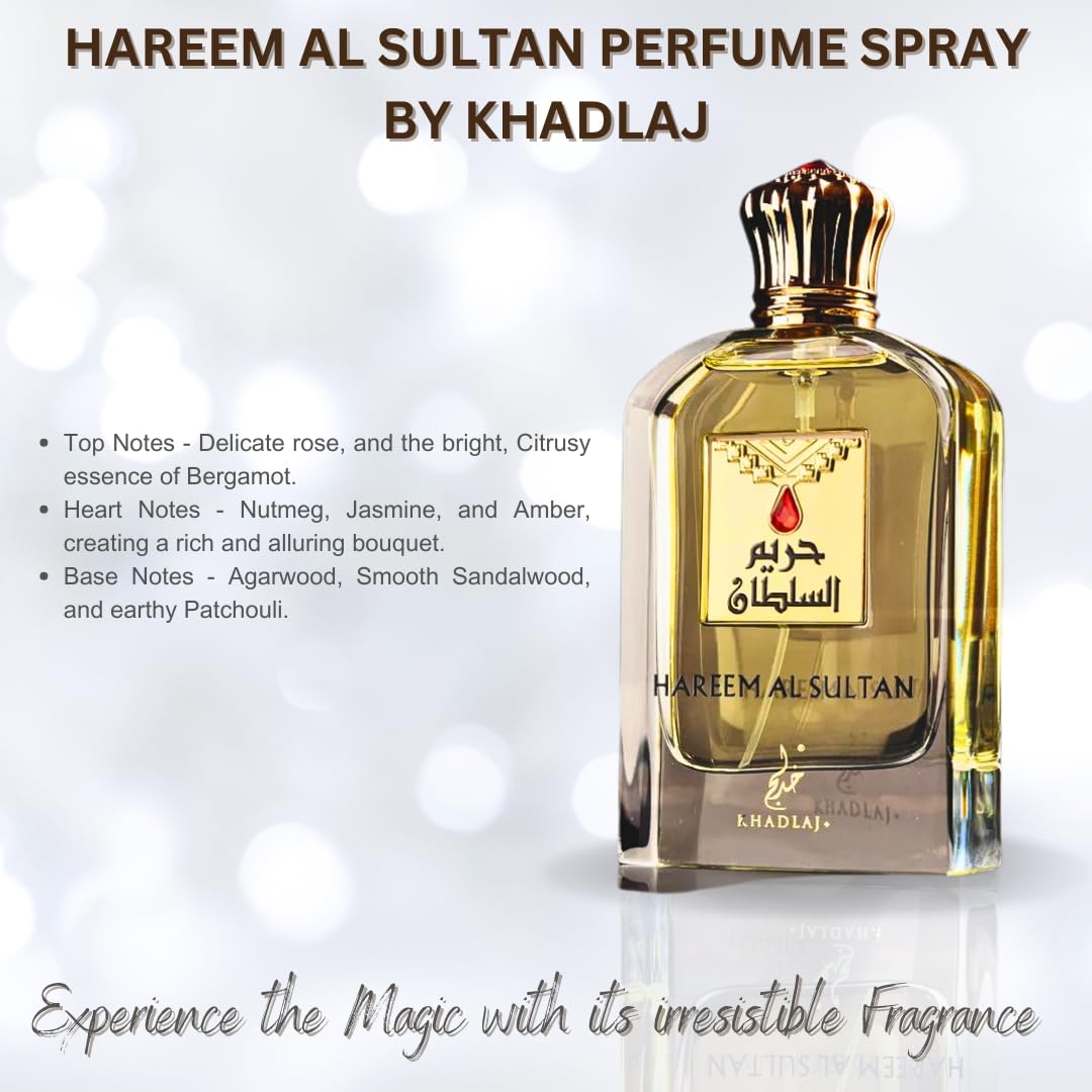 Khadlaj Hareem Al Sultan Gold Eau de Parfum Spray for Unisex