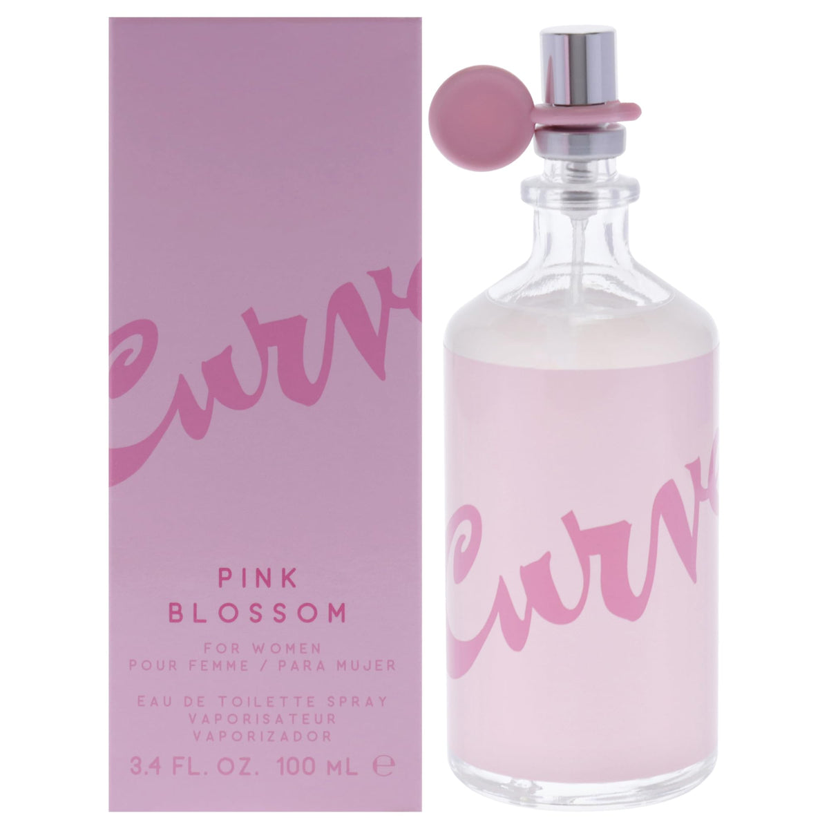 Curve Pink Blossom by Liz Claiborne Women's Floral Eau de Toilette Spray