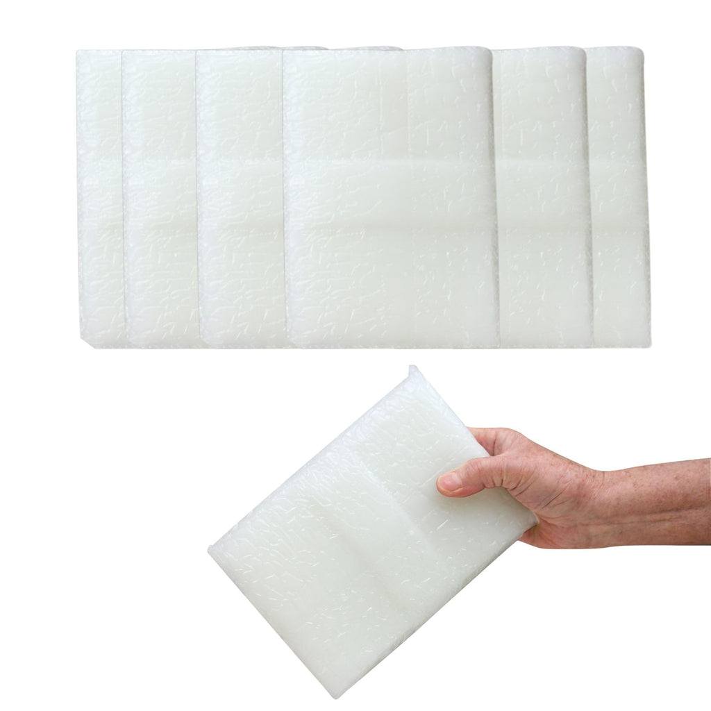 Performa Unscented Medical-Grade Paraffin Wax Refill Blocks, Case of 6