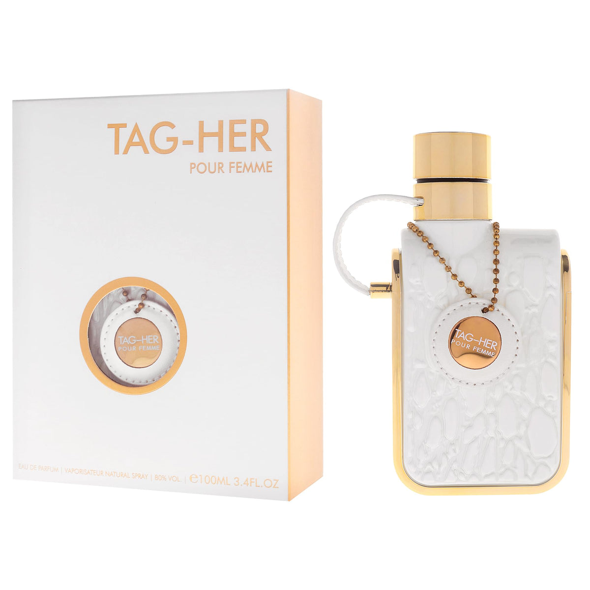 Tag Her by Armaf for Women Eau de Parfum Spray, 3.4 oz