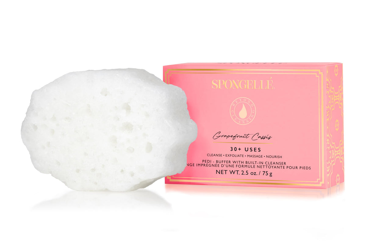 Spongellé Pedi Buffer Exfoliating Foot Care Bath Sponge
