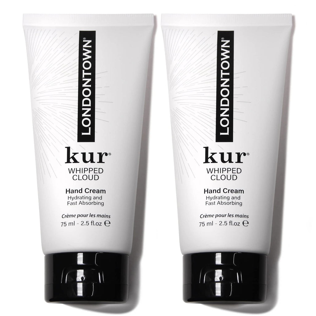 LONDONTOWN kur Whipped Cloud Hydrating Hand Cream, 2.5 fl oz, 2 Pack