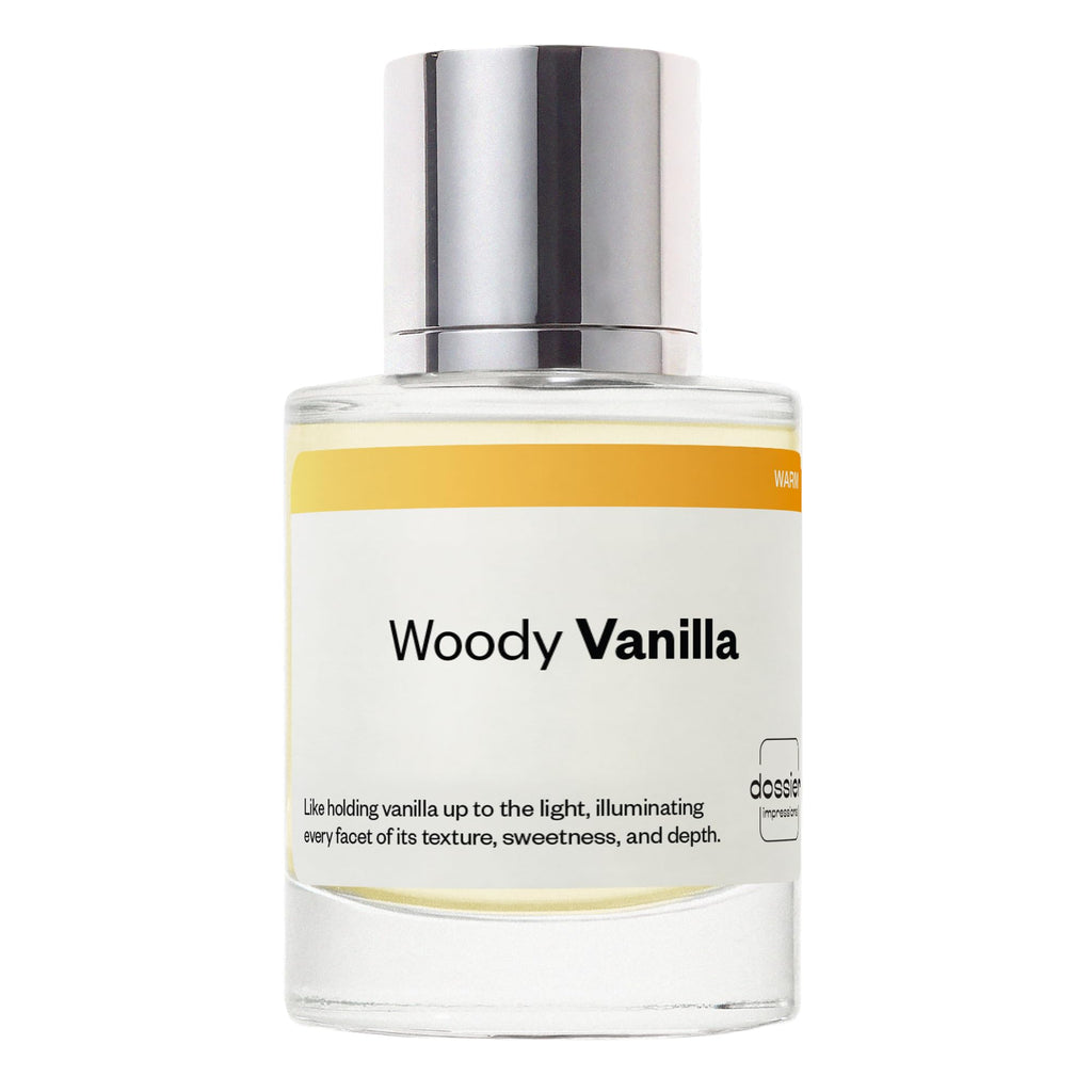 Dossier Woody Vanilla Eau de Parfum, Unisex Vanilla Fragrance