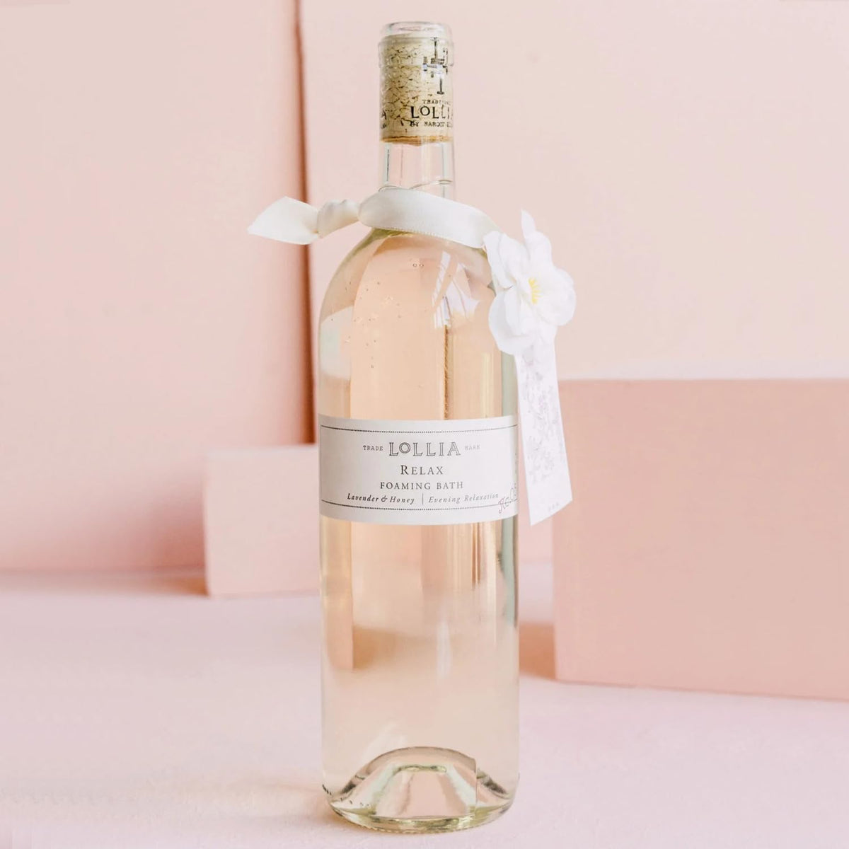 LOLLIA Luxury Bubble Bath for a Relaxing Home Spa Ritual